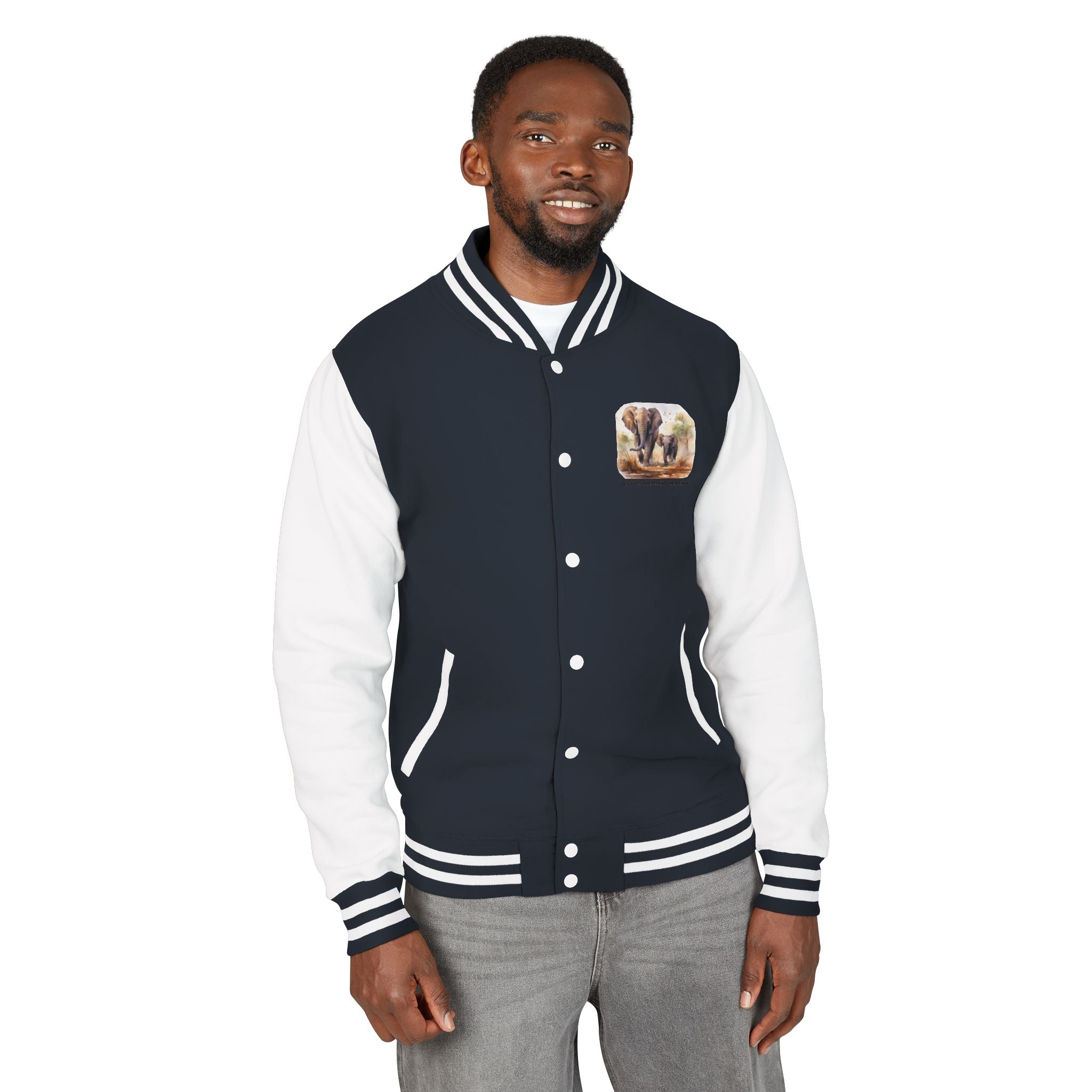 Elephant Heritage Letterman Jacket — Legacy Elephant Heritage Varsity Jacket