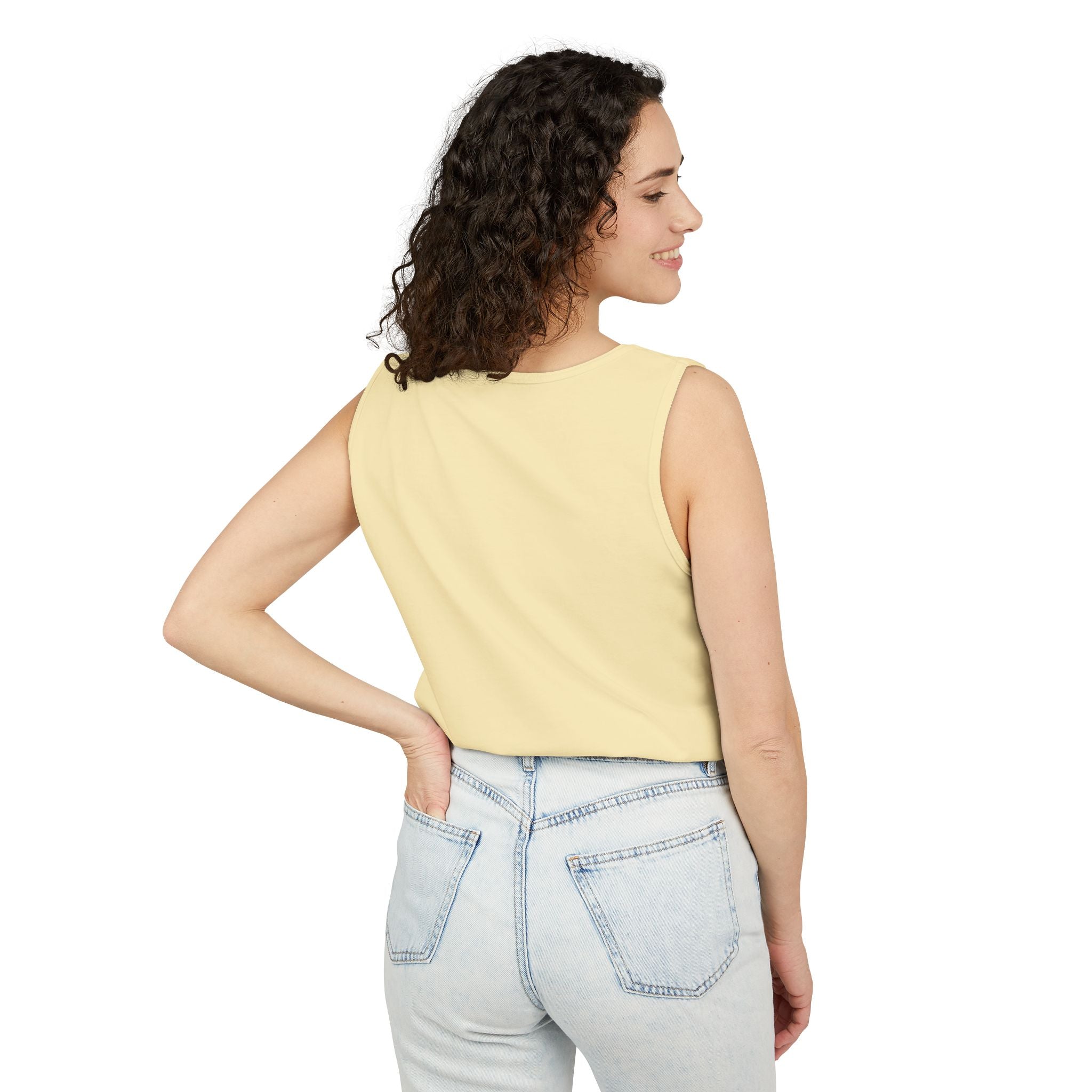 Elephant Sunset Tank Top — Mama & Baby Silhouette Beachwear