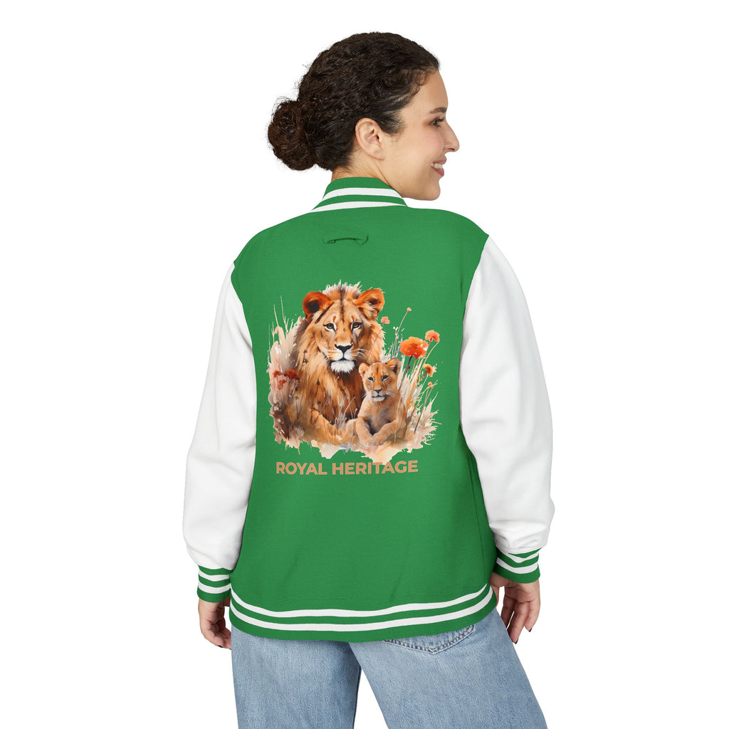 Letterman Jacket — 'Royal Heritage' Lion Family Varsity Jacket