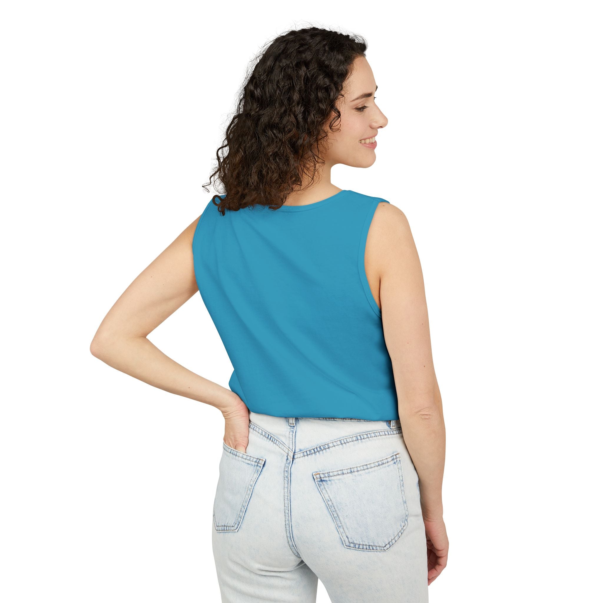 Elephant Sunset Tank Top — Mama & Baby Silhouette Beachwear