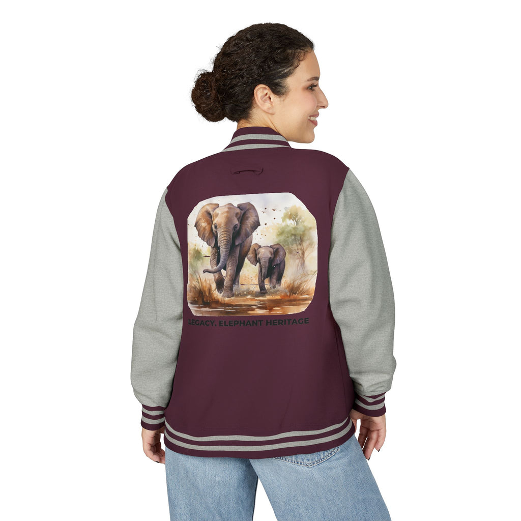 Elephant Heritage Letterman Jacket — Legacy Elephant Heritage Varsity Jacket