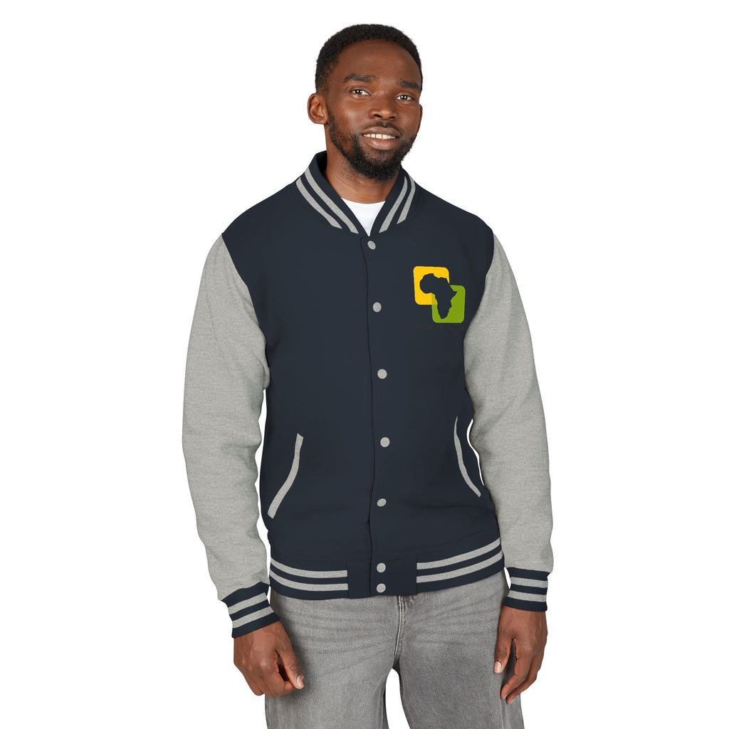 Letterman Jacket — Afrocentric Africa Map Design ("Legacy. Built Different")