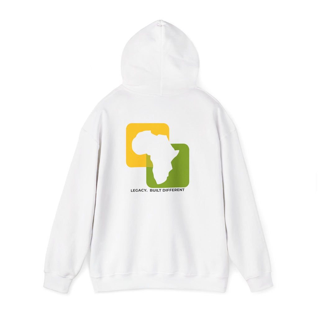 Africa Legacy Hoodie — "Legacy. Built Different" Graphic Pullover