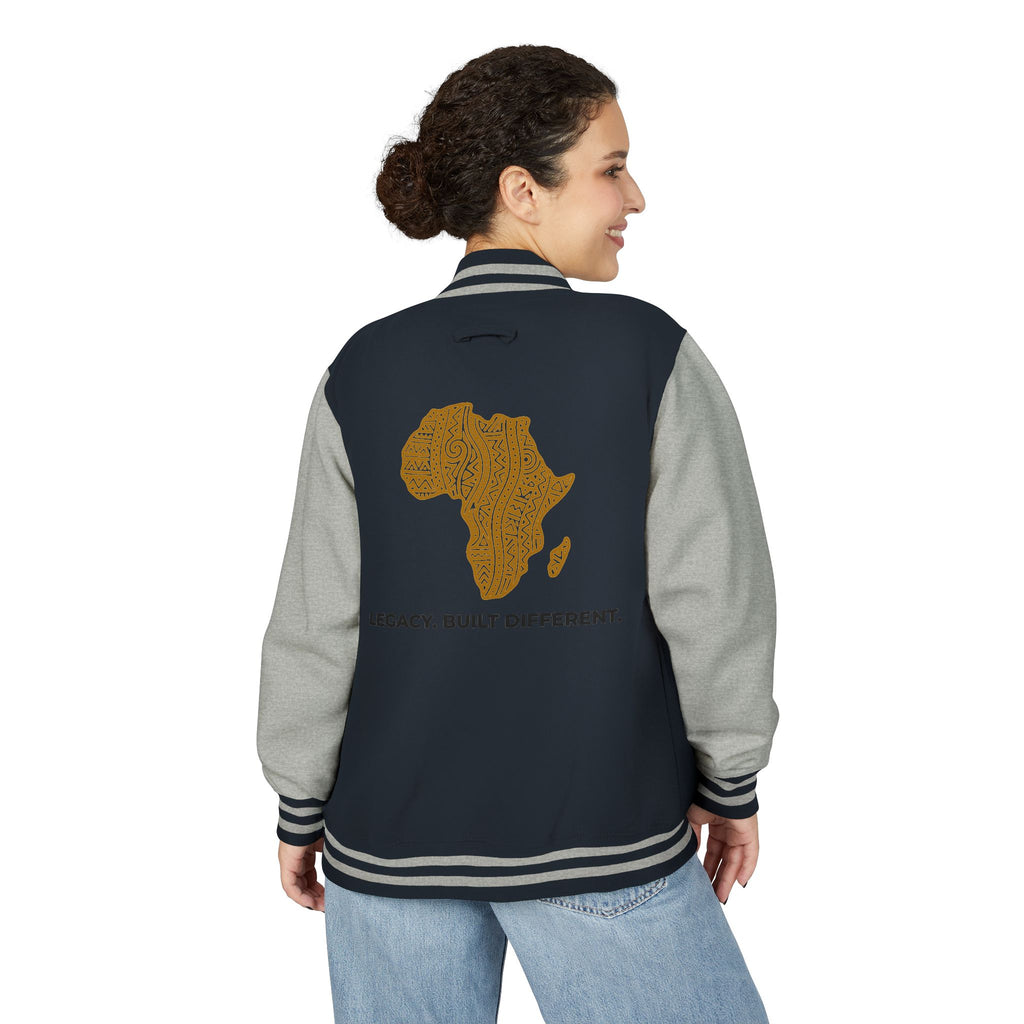 African Heritage Letterman Jacket — "Legacy. Built Different."