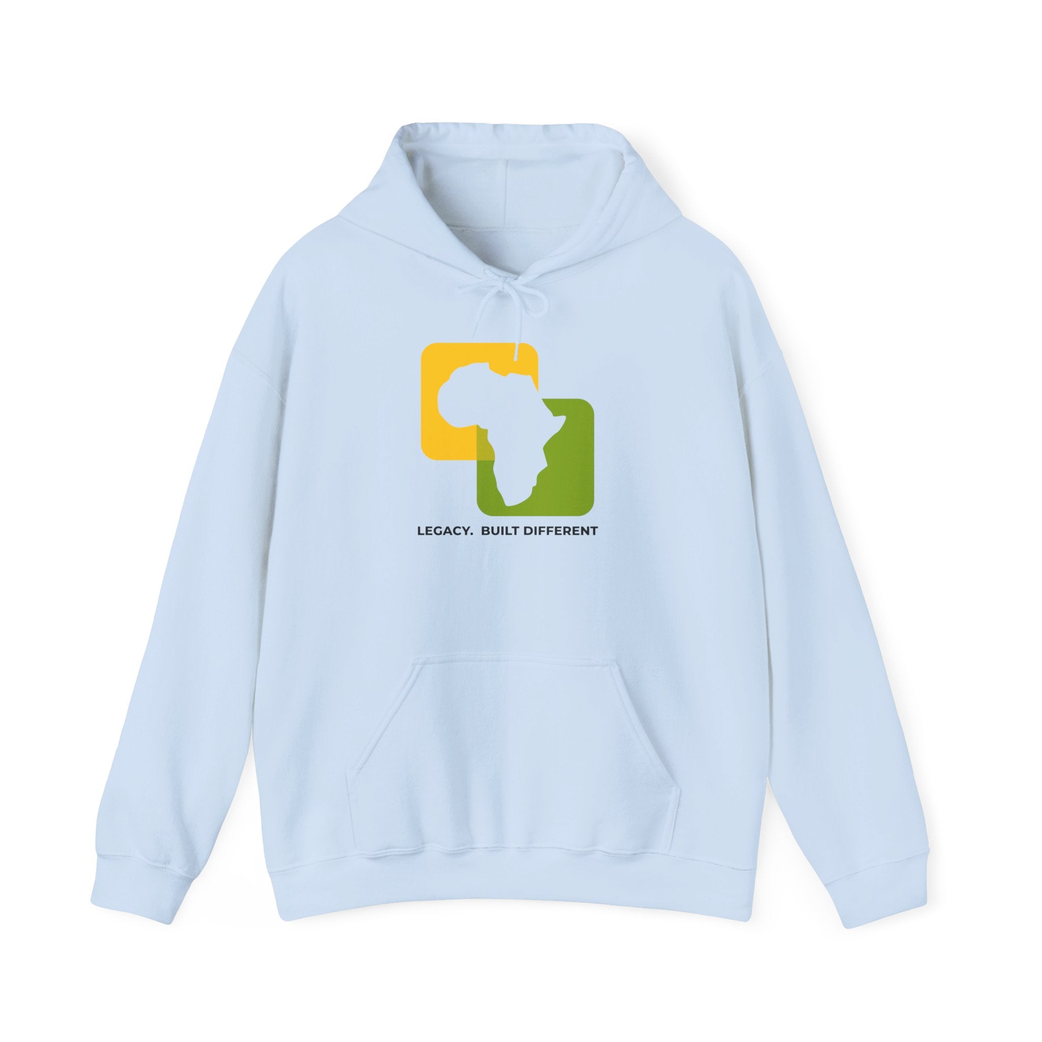 Africa Legacy Hoodie — "Legacy. Built Different" Graphic Pullover