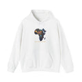 Africa Map Art Hoodie — Vibrant Hand-Painted Continent Design