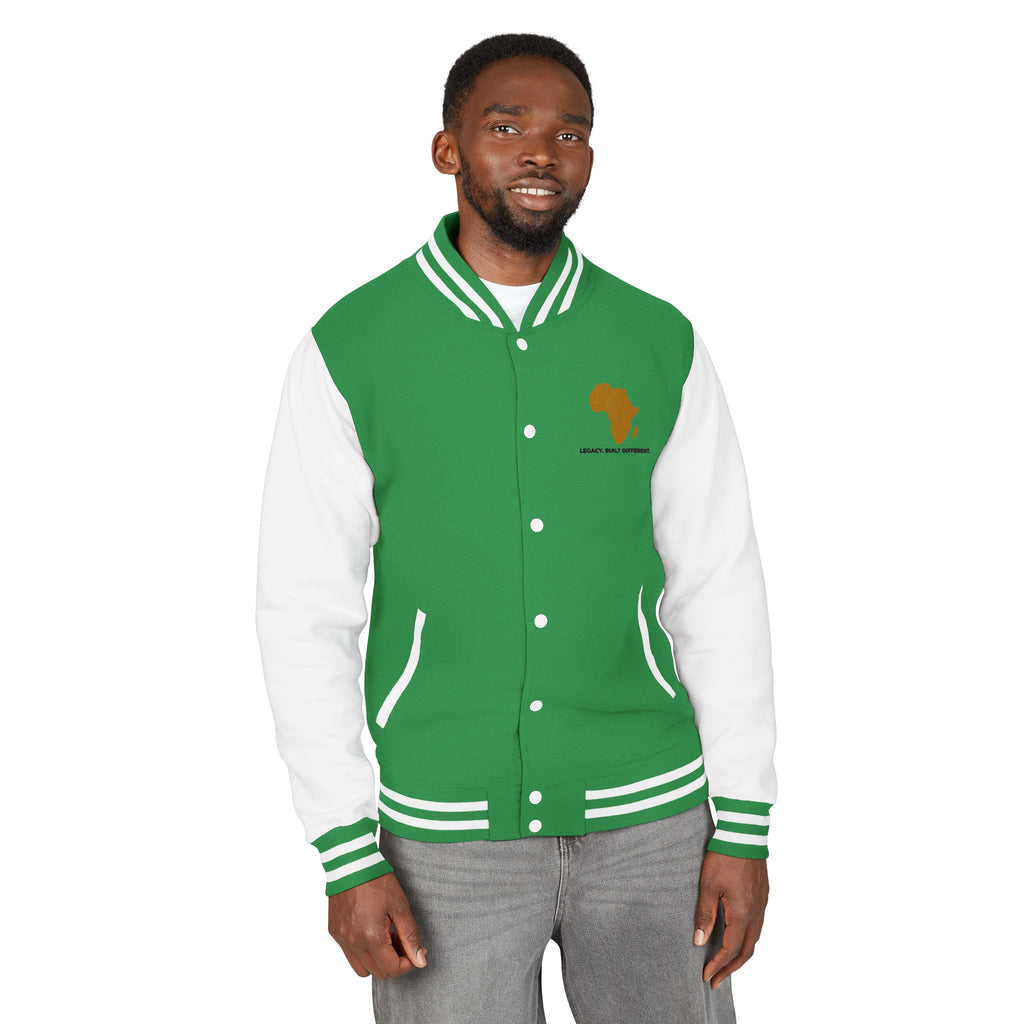 African Heritage Letterman Jacket — "Legacy. Built Different."