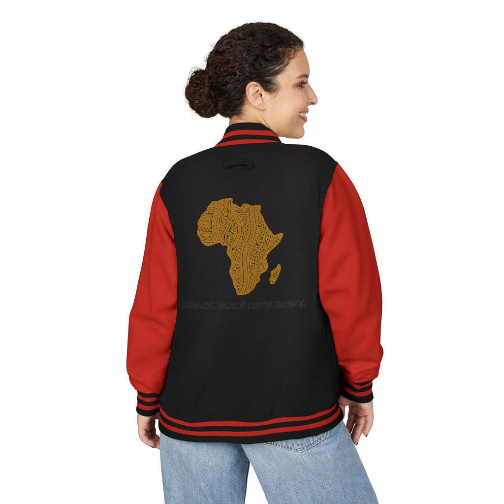 African Heritage Letterman Jacket — "Legacy. Built Different."