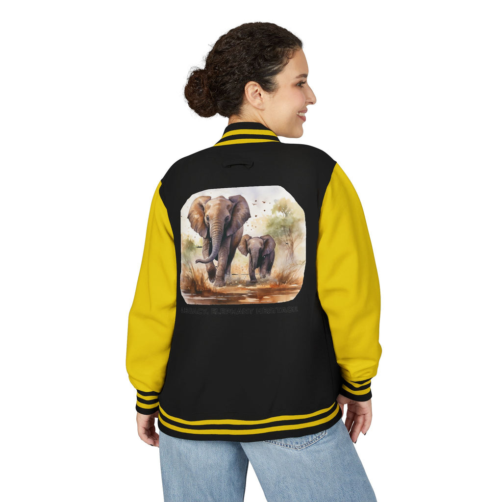 Elephant Heritage Letterman Jacket — Legacy Elephant Heritage Varsity Jacket