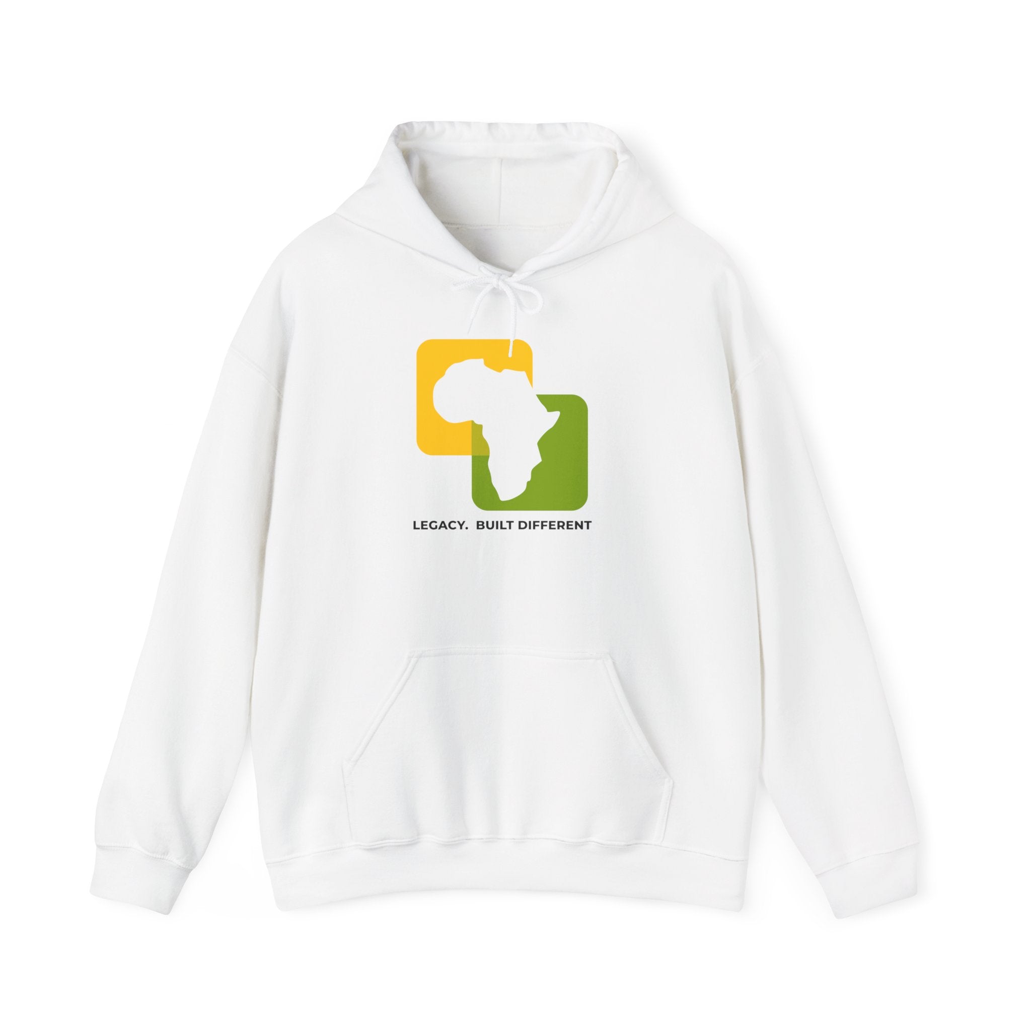 Africa Legacy Hoodie — "Legacy. Built Different" Graphic Pullover
