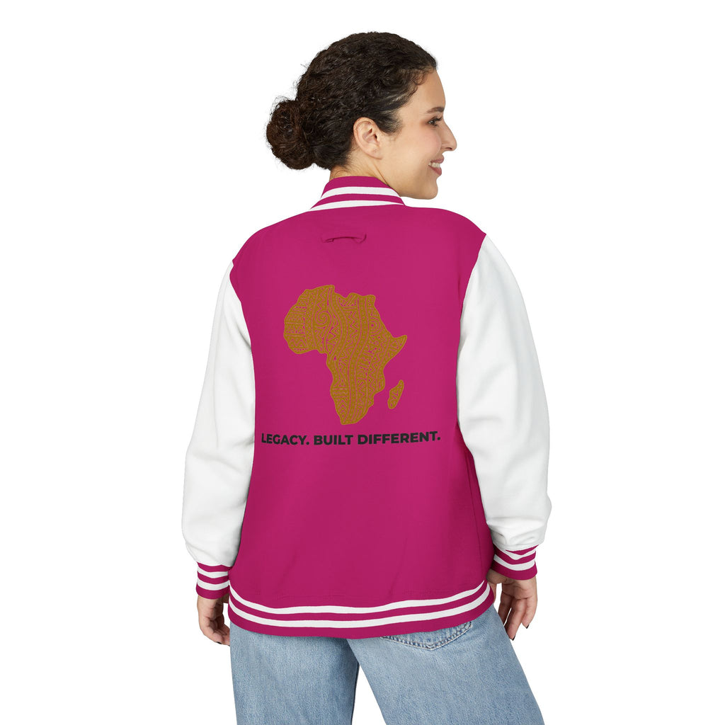 African Heritage Letterman Jacket — "Legacy. Built Different."