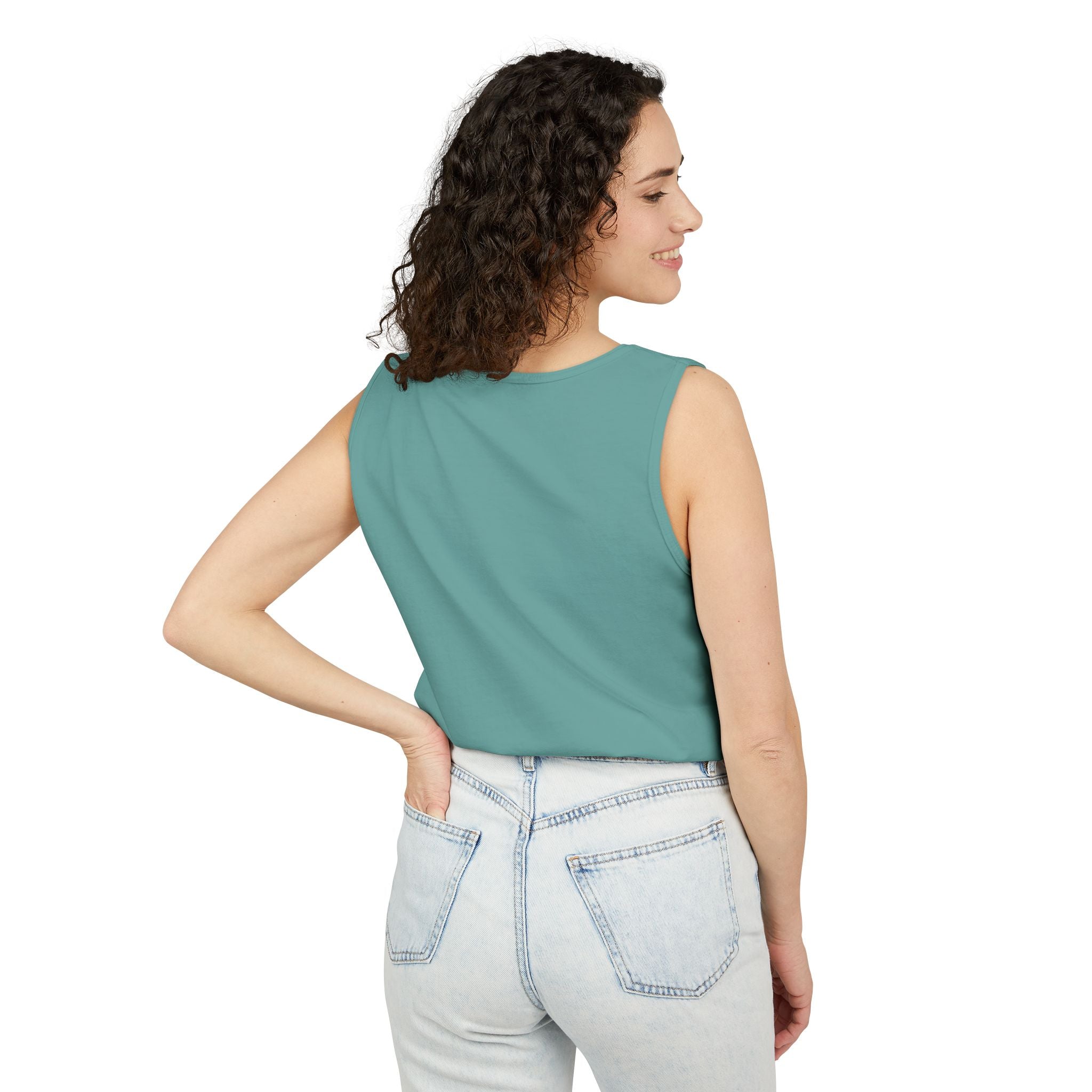 Elephant Sunset Tank Top — Mama & Baby Silhouette Beachwear