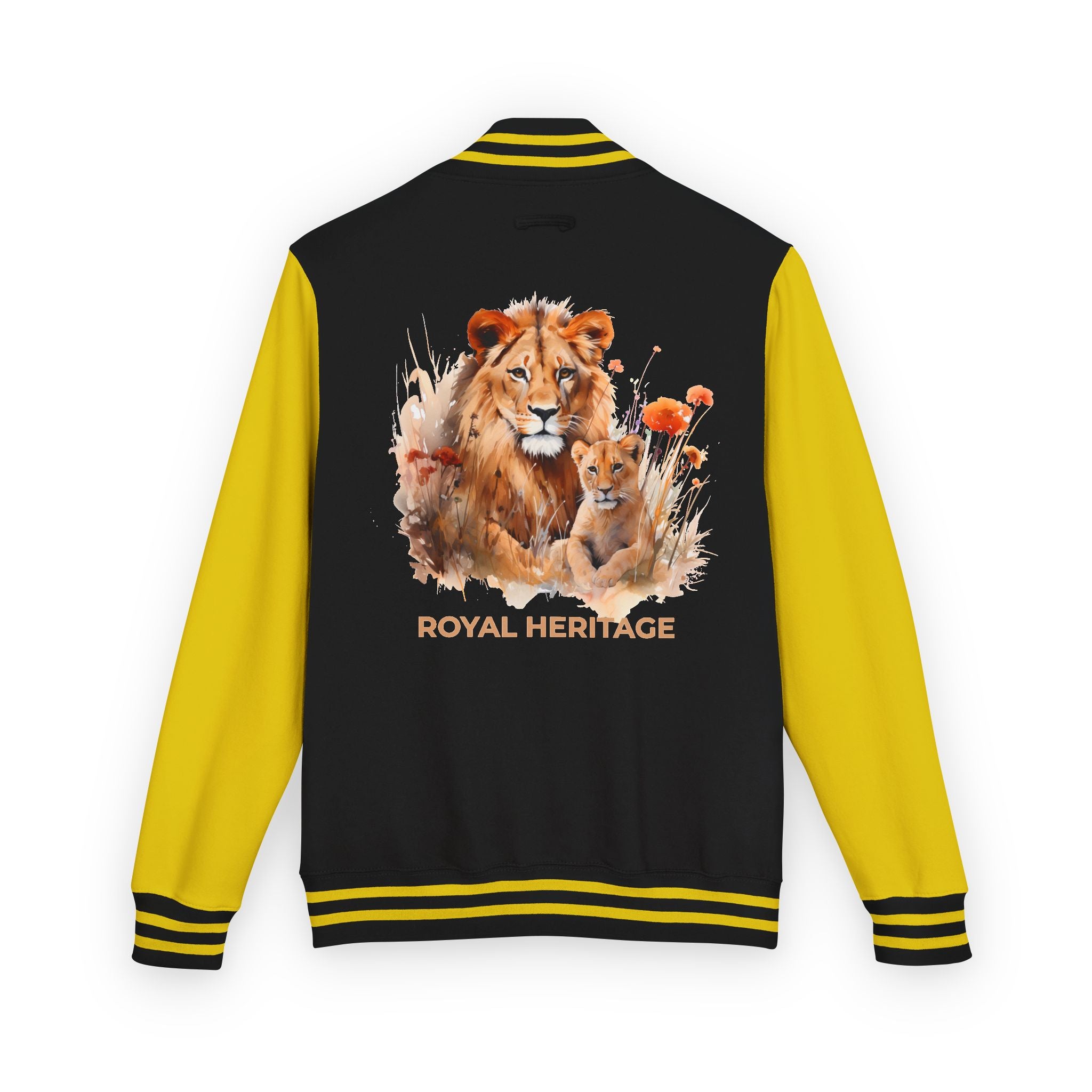 Letterman Jacket — 'Royal Heritage' Lion Family Varsity Jacket