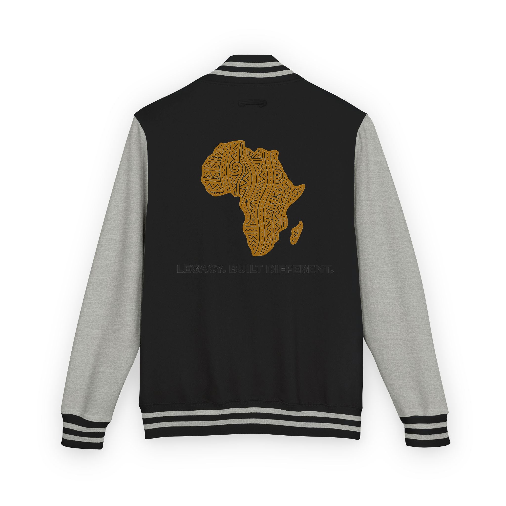 African Heritage Letterman Jacket — "Legacy. Built Different."