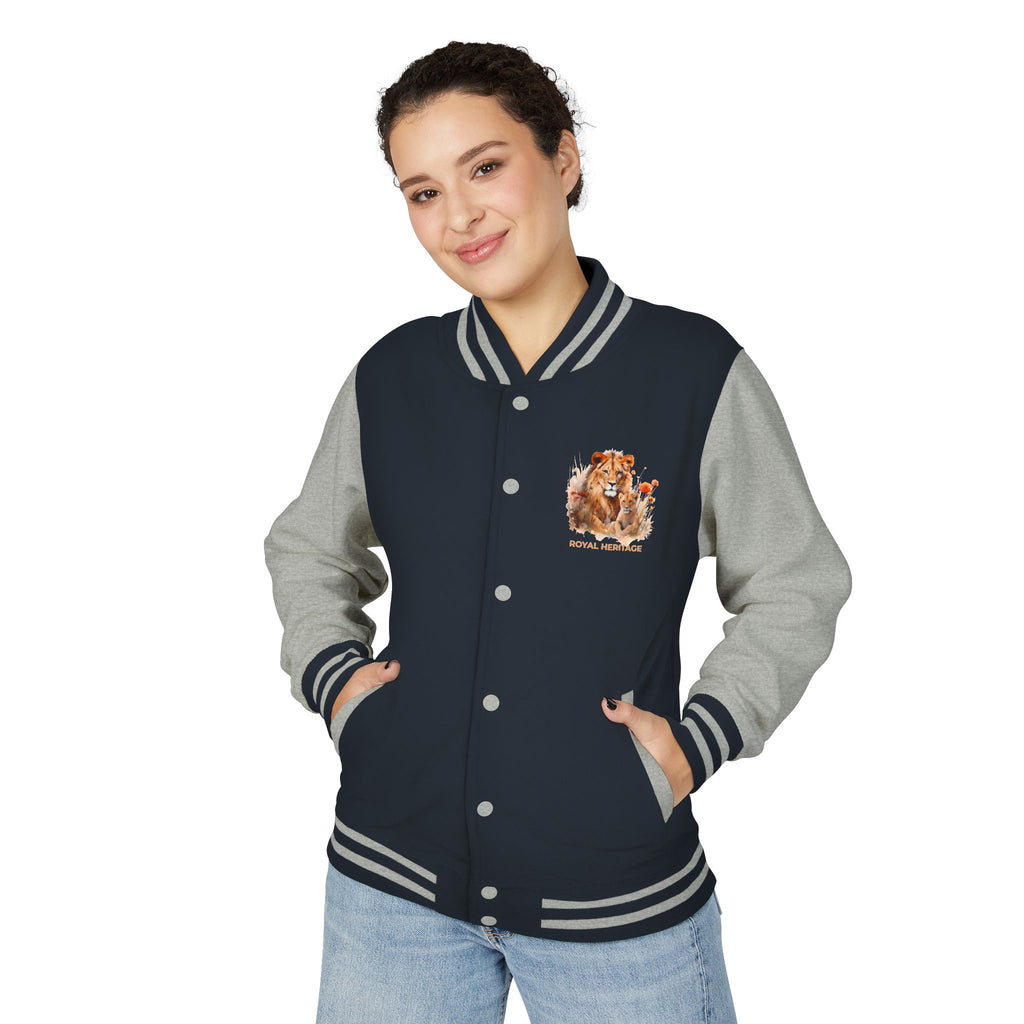 Letterman Jacket — 'Royal Heritage' Lion Family Varsity Jacket