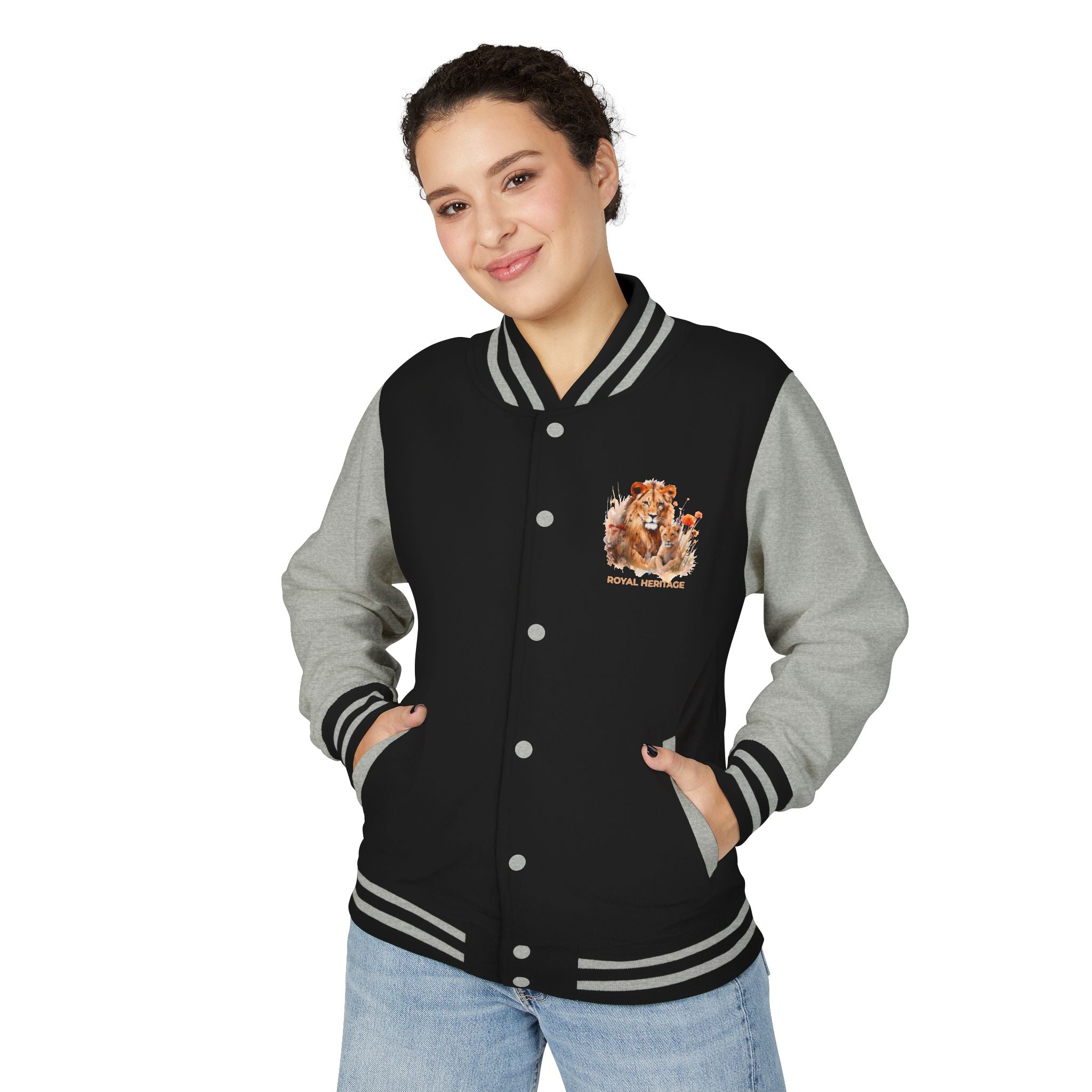 Letterman Jacket — 'Royal Heritage' Lion Family Varsity Jacket
