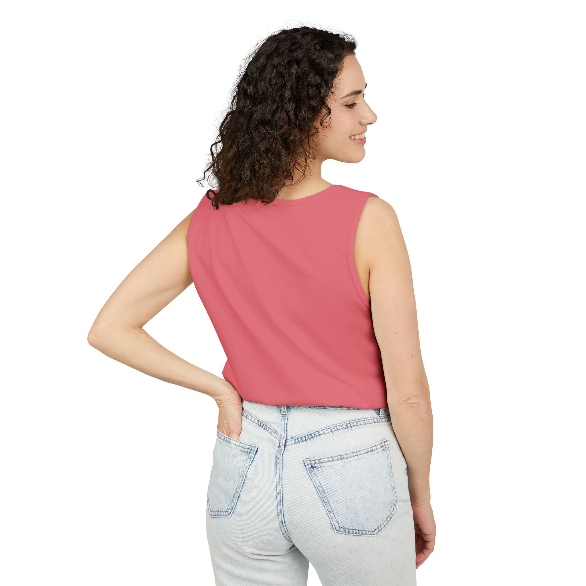 Elephant Sunset Tank Top — Mama & Baby Silhouette Beachwear