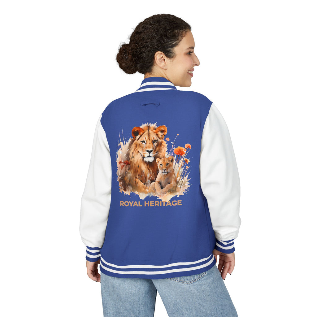 Letterman Jacket — 'Royal Heritage' Lion Family Varsity Jacket