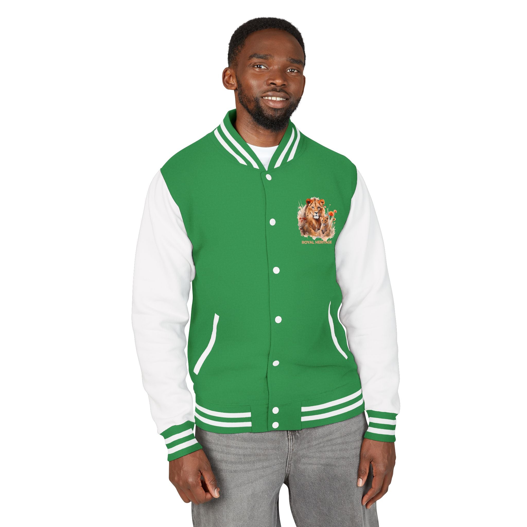 Letterman Jacket — 'Royal Heritage' Lion Family Varsity Jacket