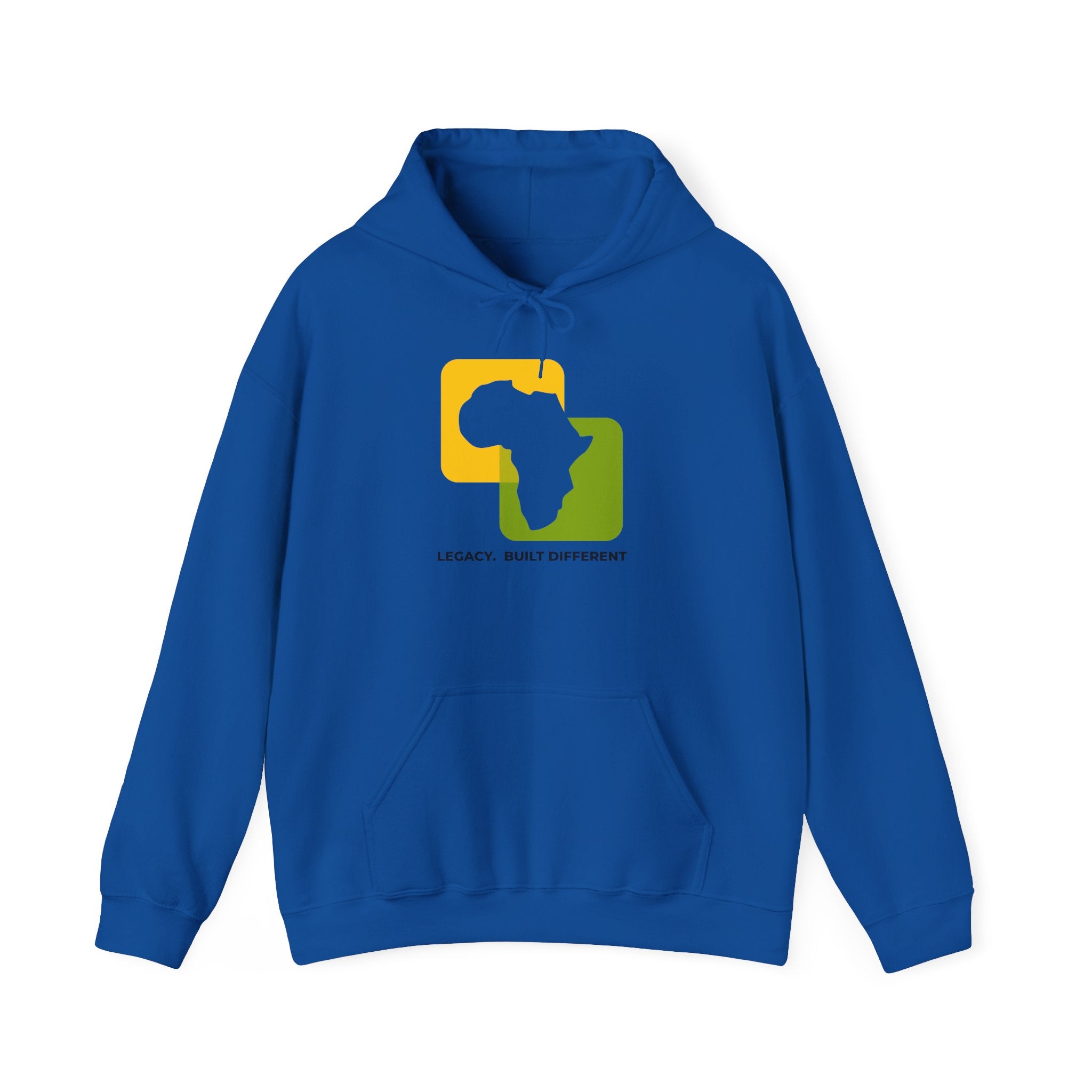 Africa Legacy Hoodie — "Legacy. Built Different" Graphic Pullover