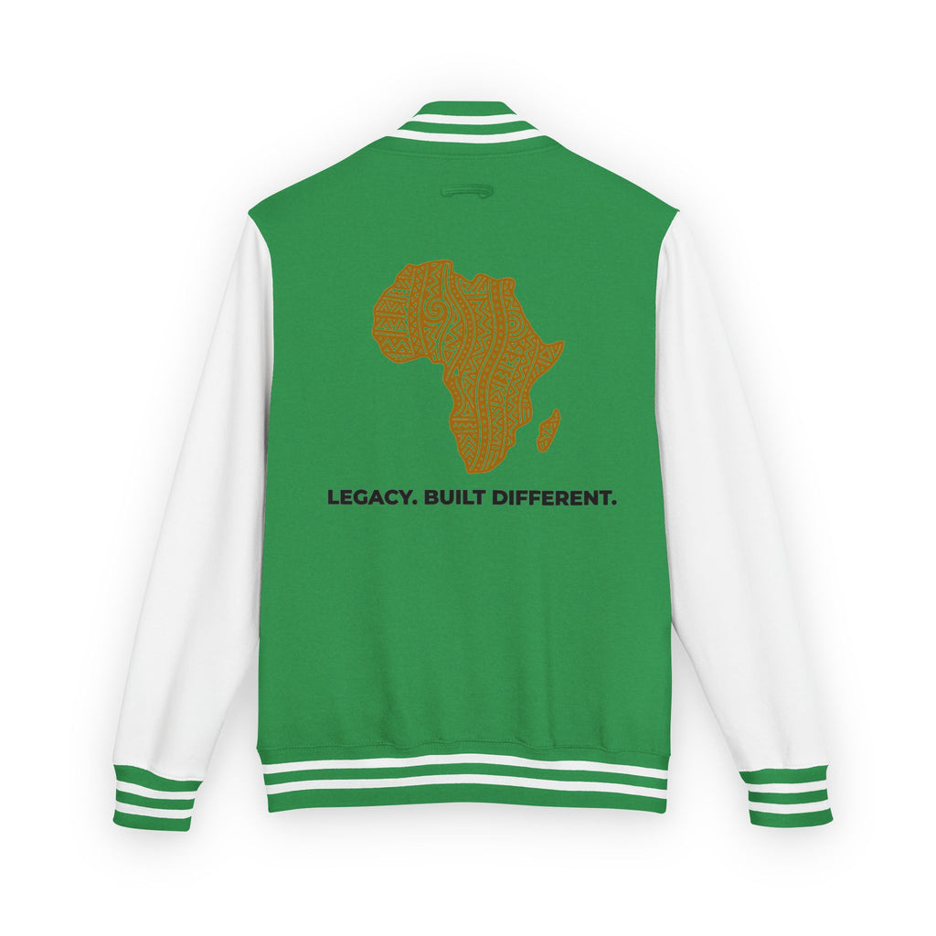 African Heritage Letterman Jacket — "Legacy. Built Different."