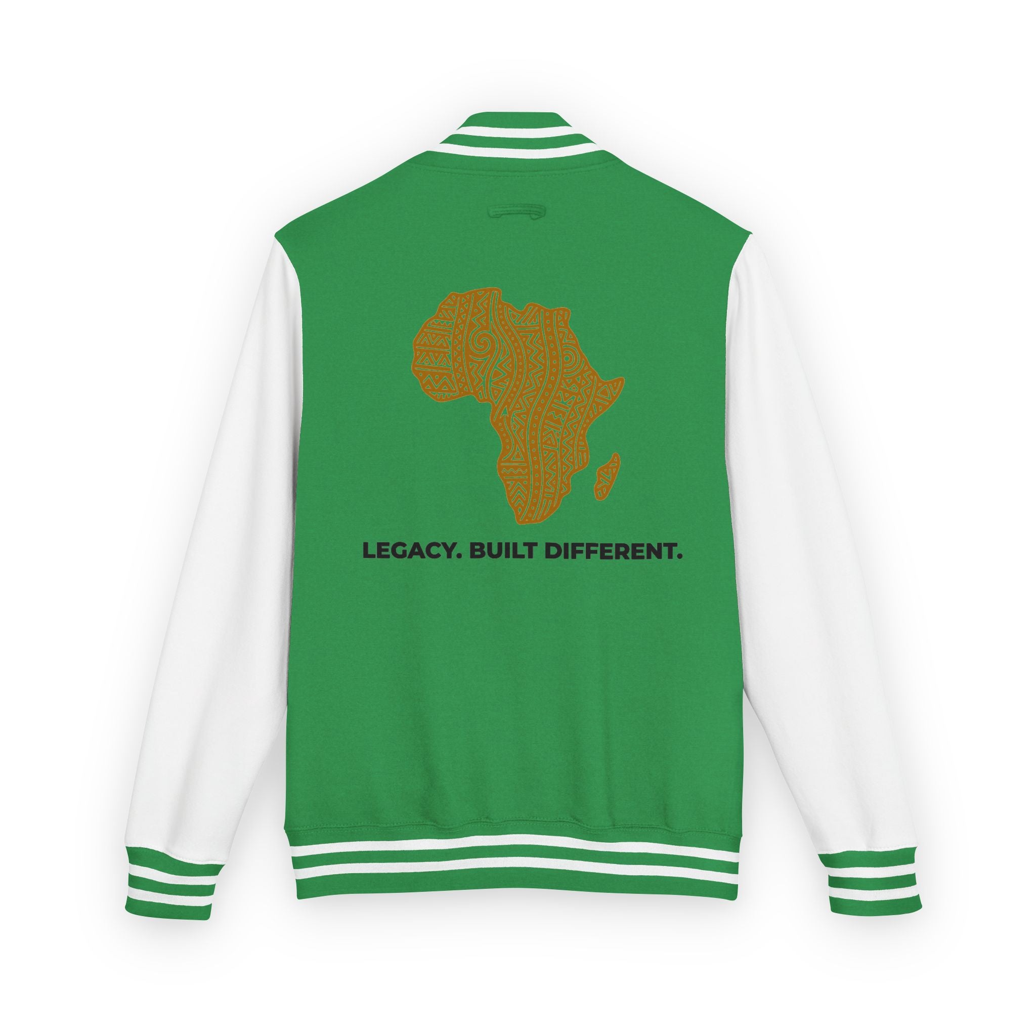 African Heritage Letterman Jacket — "Legacy. Built Different."