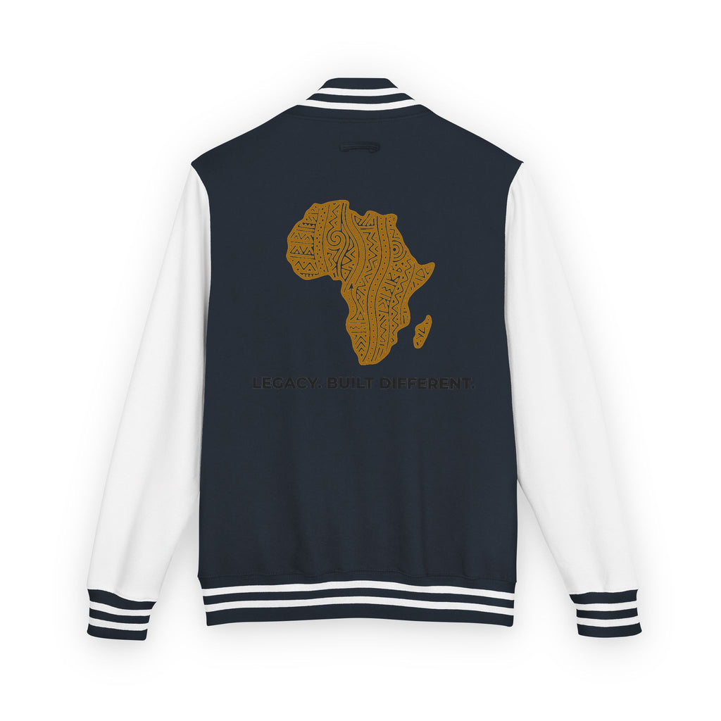 African Heritage Letterman Jacket — "Legacy. Built Different."