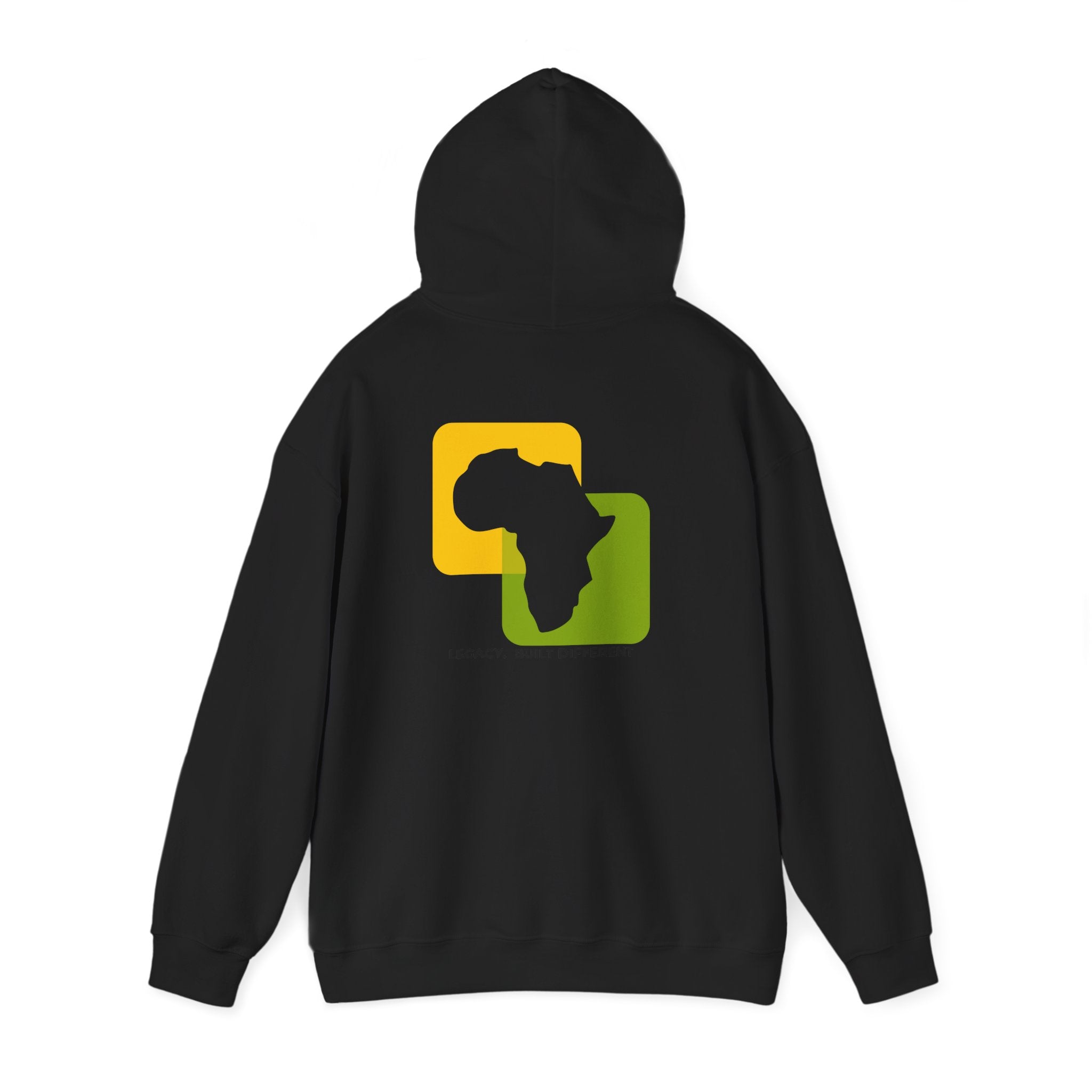 Africa Legacy Hoodie — "Legacy. Built Different" Graphic Pullover