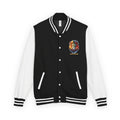 Lion Graphic Letterman Jacket — "Royal Heritage" Varsity Jacket