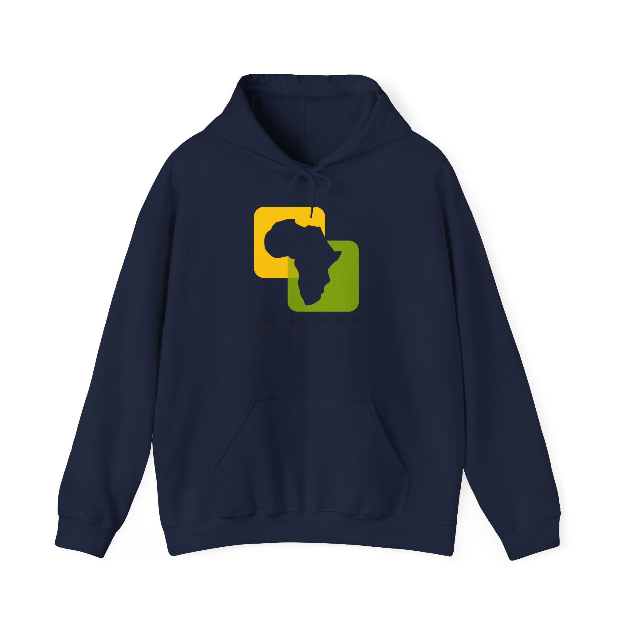 Africa Legacy Hoodie — "Legacy. Built Different" Graphic Pullover
