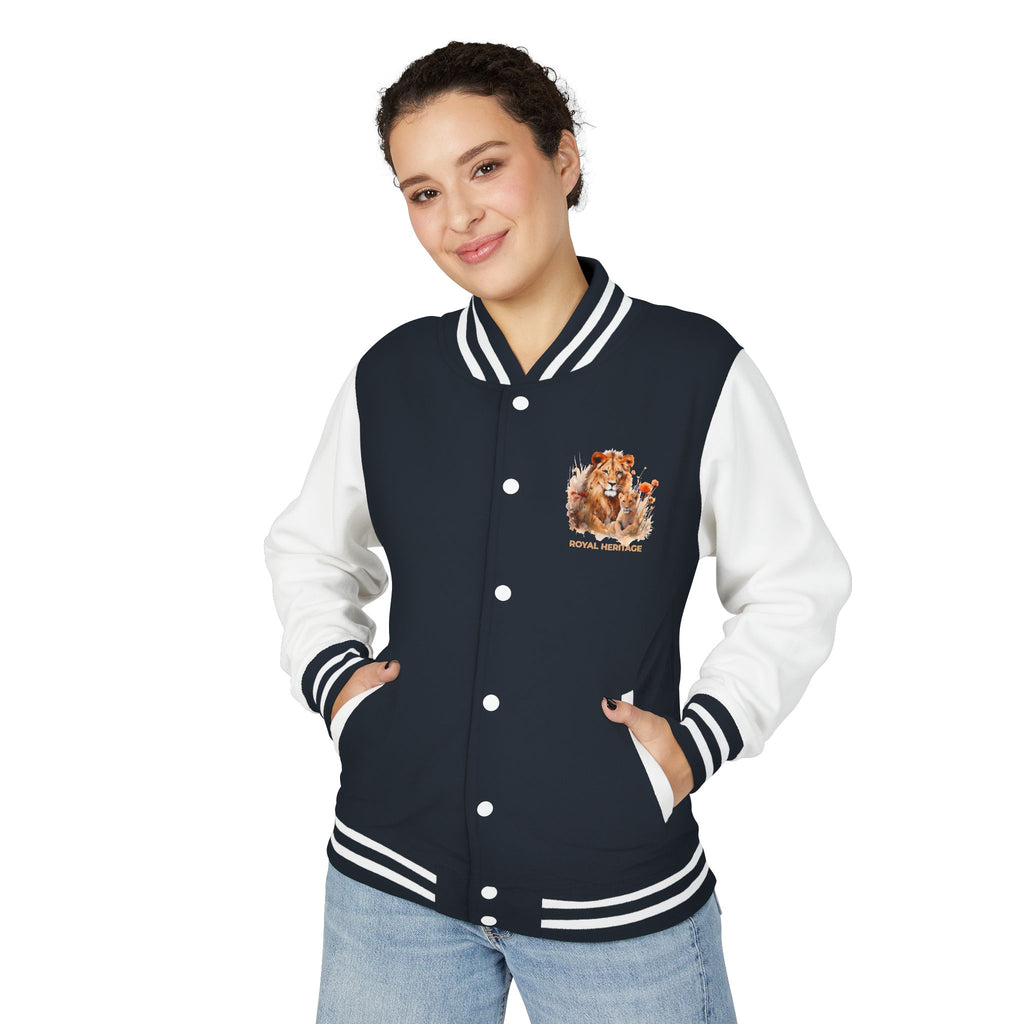 Letterman Jacket — 'Royal Heritage' Lion Family Varsity Jacket